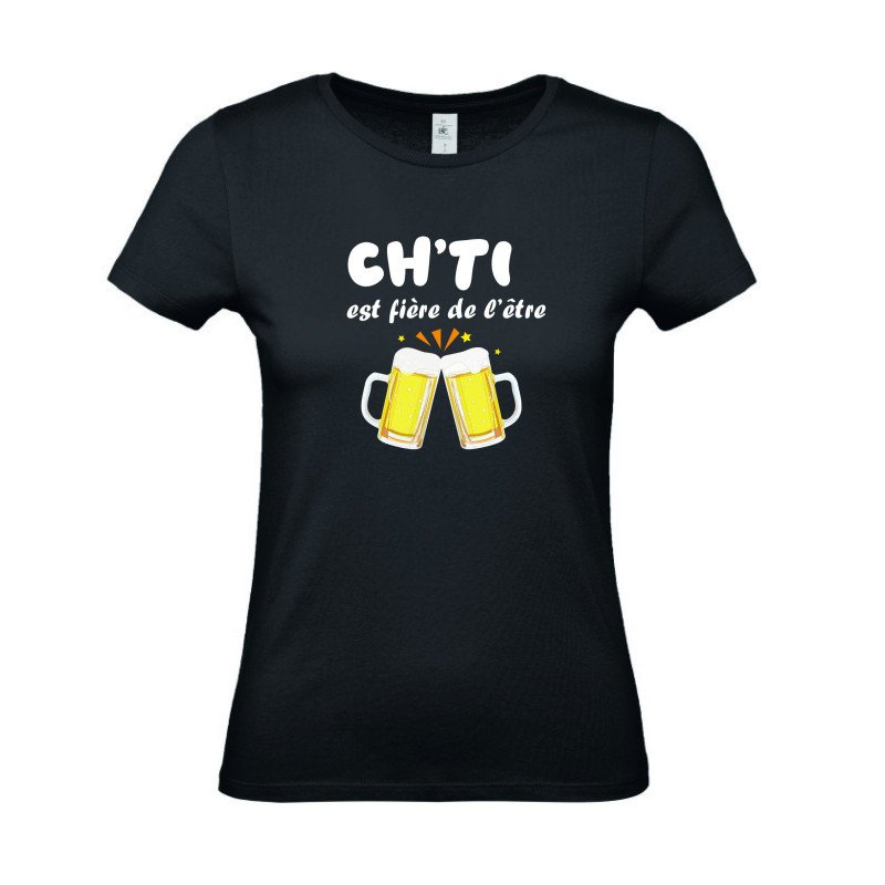 T-shirt femme ch'ti T-shirt femme ch'ti