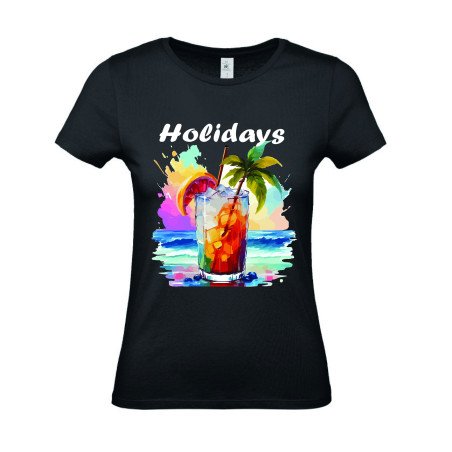 T-shirt Femme Vacance