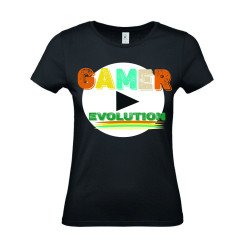 t-shirt femme gamer