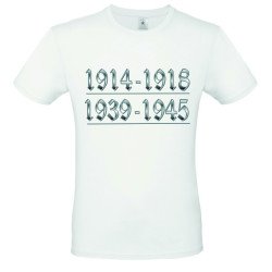 T-shirt homme 1914 1918 1939 1945