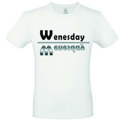 t-shirt homme wenesday