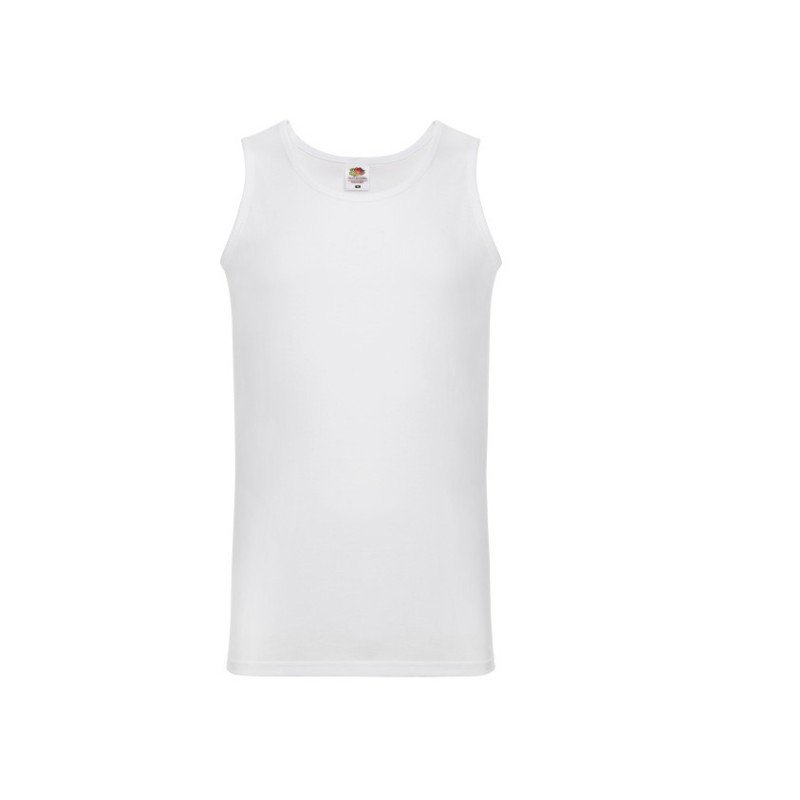 Débardeur blanc homme fruit of the loom