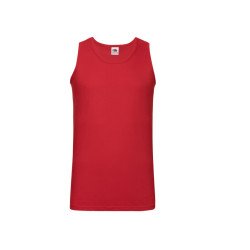 Débardeur Rouge Homme Fruit Of The Loom