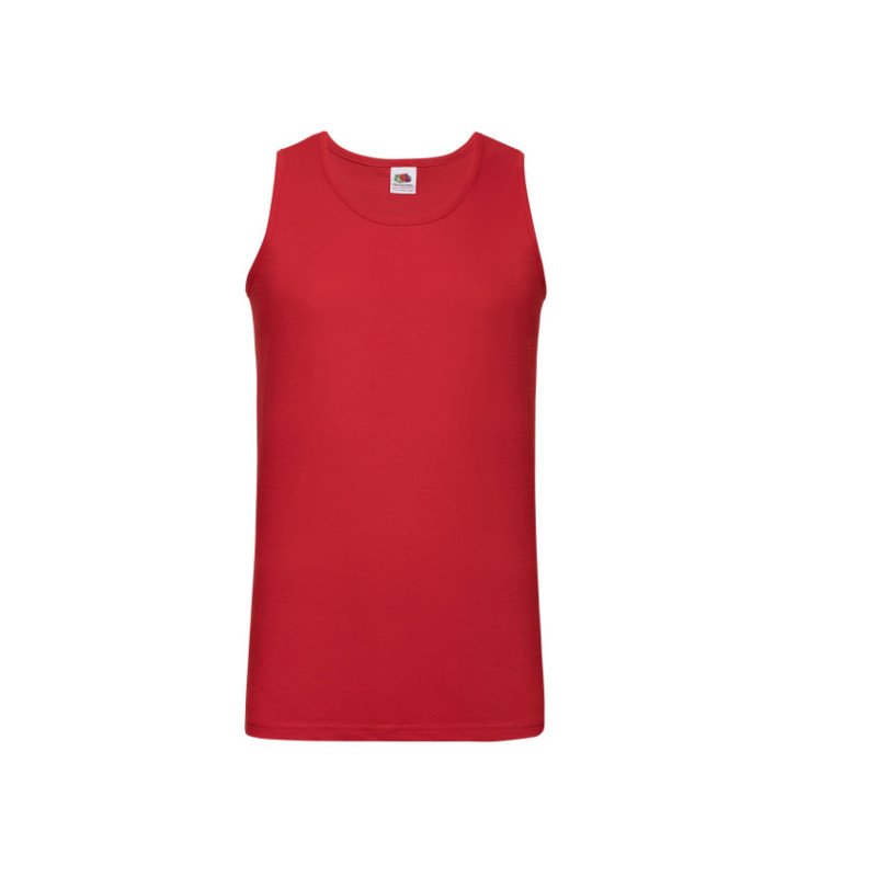 Débardeur Rouge Homme Fruit Of The Loom Débardeur Rouge Homme Fruit Of The Loom