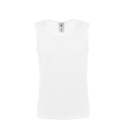 Débardeur Blanc Homme B&C
