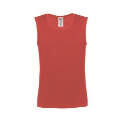 Débardeur rouge Homme B&C