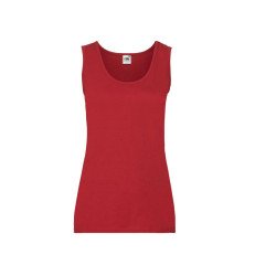 Débardeur Rouge Femme Fruit of the Loom