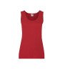 Débardeur Rouge Femme Fruit of the Loom