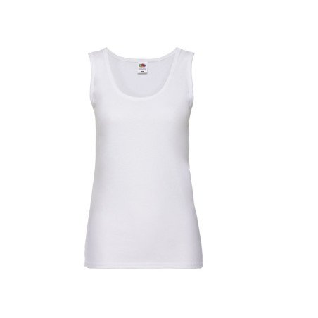 Débardeur Blanc Femme Fruit of the Loom