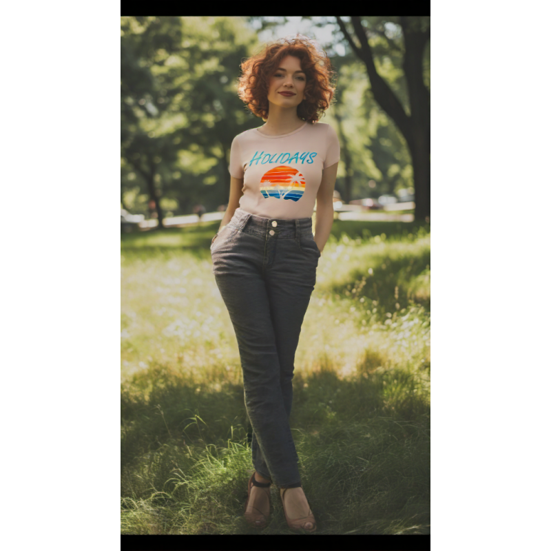 T-shirt femme holidays T-shirt femme holidays