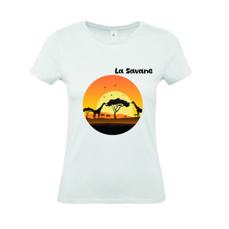 T-shirt Femme la savane
