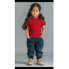 T-shirt uni enfant 190